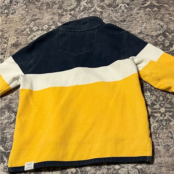 YouthFat Face Airlie Young Crew, size 8/9, navy blue, white, yellow - Picture 3 of 3